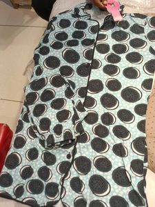 Polka Dot &amp; Cookie Print Pajama Set