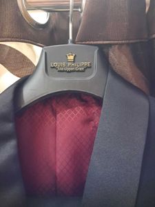 Louis Philippe Black Tuxedo Suit (2 Piece)
