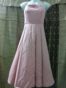 Elegant pastel pink Dress