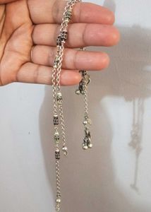 Pure Silver Anklets with bells