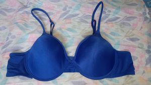 Royal Blue Padded And wired Bra