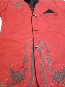 RED SHERWANI FOR Kids (Boy)