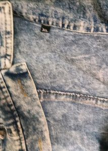 Acid Wash Denim Jacket