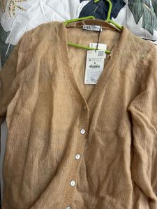 Zara Women Little Transparent Sweater