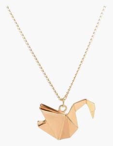 URBANIC Origami Swan Necklace