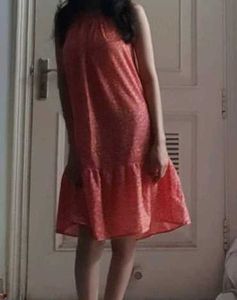 Pink Floral Sundress