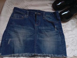 Trending Denim Mini Skirt