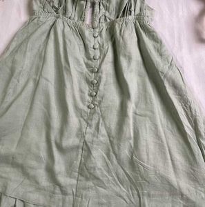 Cute green thrifted dress