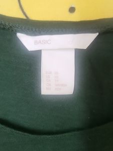 H&amp;M Green Tank Top