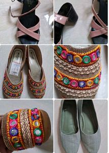 Pink JLO Heeled Sandals - Size 7 🌷
