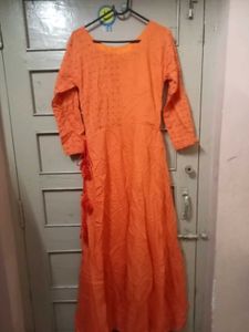 Orange Kurta