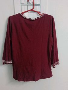 Embroidered Top