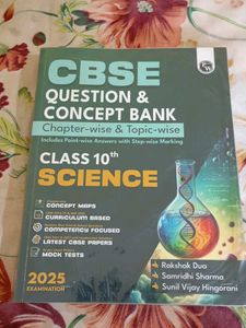 CBSE Class 10 Science Question Bank - 2025 Exam