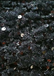 Sparkly Black Mini Dress