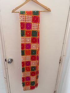 Colorful Embroidered Dupatta ( फुलकारी)