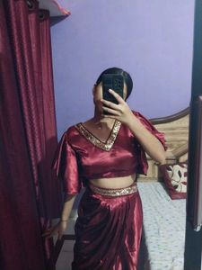 Elegant Dhoti Nd Choli Set