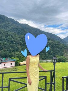 viral butter yellow dress