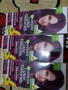 3 Pack Garnier Hair Colour