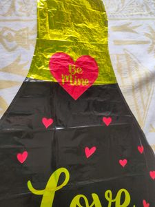 Love And Bottle Foil Balloons