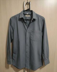 Men's Grey Casual Shirt
