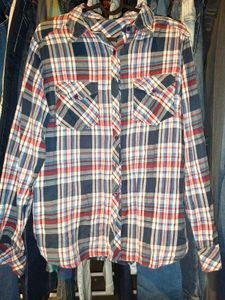 Plaid Flannel Shirt 32-34 inches