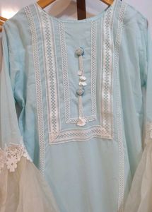 Light Blue Kurta Set