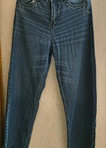 DNMX Blue Straight Jeans