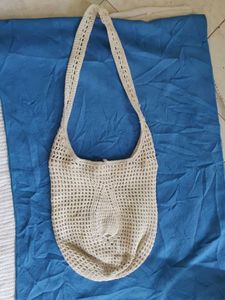 Crochet Hobo Bag - Boho Chic