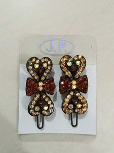 Brown Hair Clips