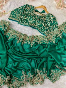 🆕️🆕️Premium Saree With Stitched Blouse