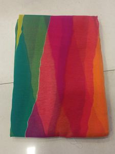 Multicolored Georgette Saree