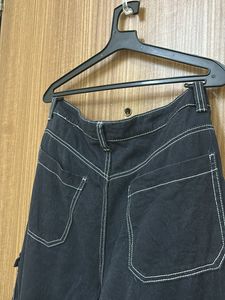 Black Cargo Jeans For Women