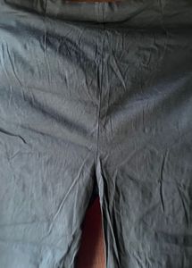 Black Slit Pants