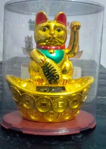 Lucky Cat Moving hand(solar charged)