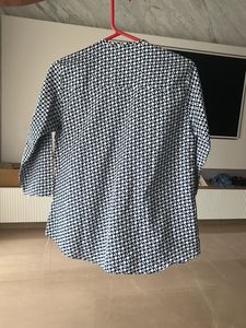 Patterned Button-Down Top