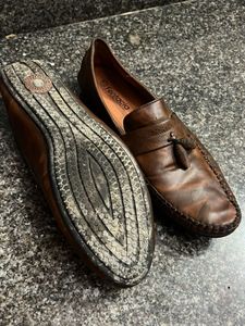 Brown Leather Loafers