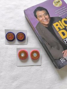 @99/- Pink Purple Studs 💥