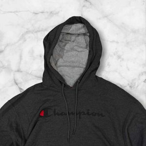 'Champion' Dark Grey Hoodie!