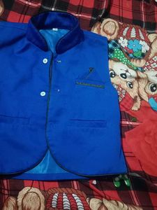 Stylish Blue Vest