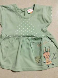 Pista Green Frock