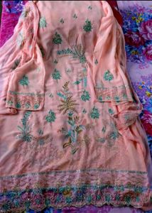 Brand New Combo Of 3 Embroidered Kurta Set