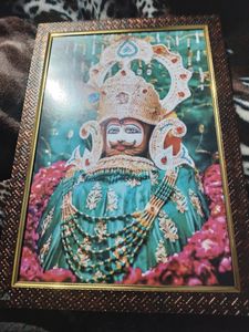 Beautiful Khatu Shayam Baba Photo Frame