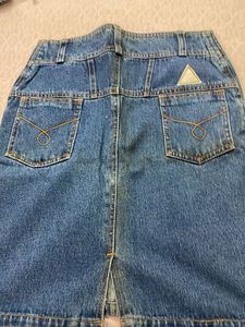 Vintage Denim Mini Skirt