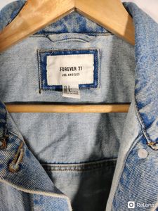 Forever 21 Blue Denim Jacket (Womens)