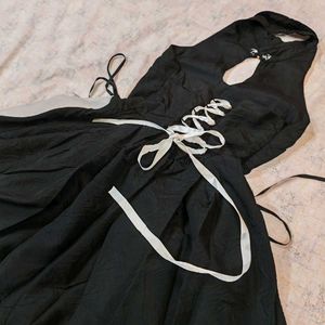 🖤 IMPORTED Edgy Halter Mini Dress 🖤