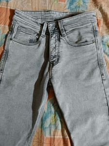 Grey Denim Jeans