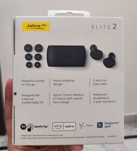 Jabra Elite 2 Earbuds Brand New