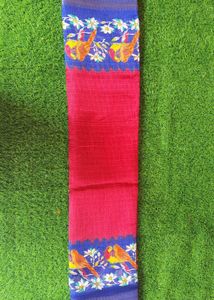Colorful Parrot Motif Sarees - Set Of 5