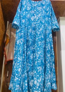 Sangria Cotton Anarkali Kurta