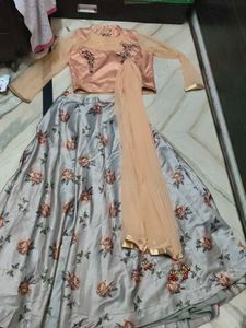 Floral Lehenga Choli Set